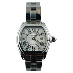 Cartier Roadster Ladies 2675 Stainless Watch Silver Dial #23251