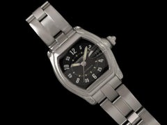 Cartier Roadster Mens Automatic Tonneau Watch, Ref. 2510 - Stainless Steel