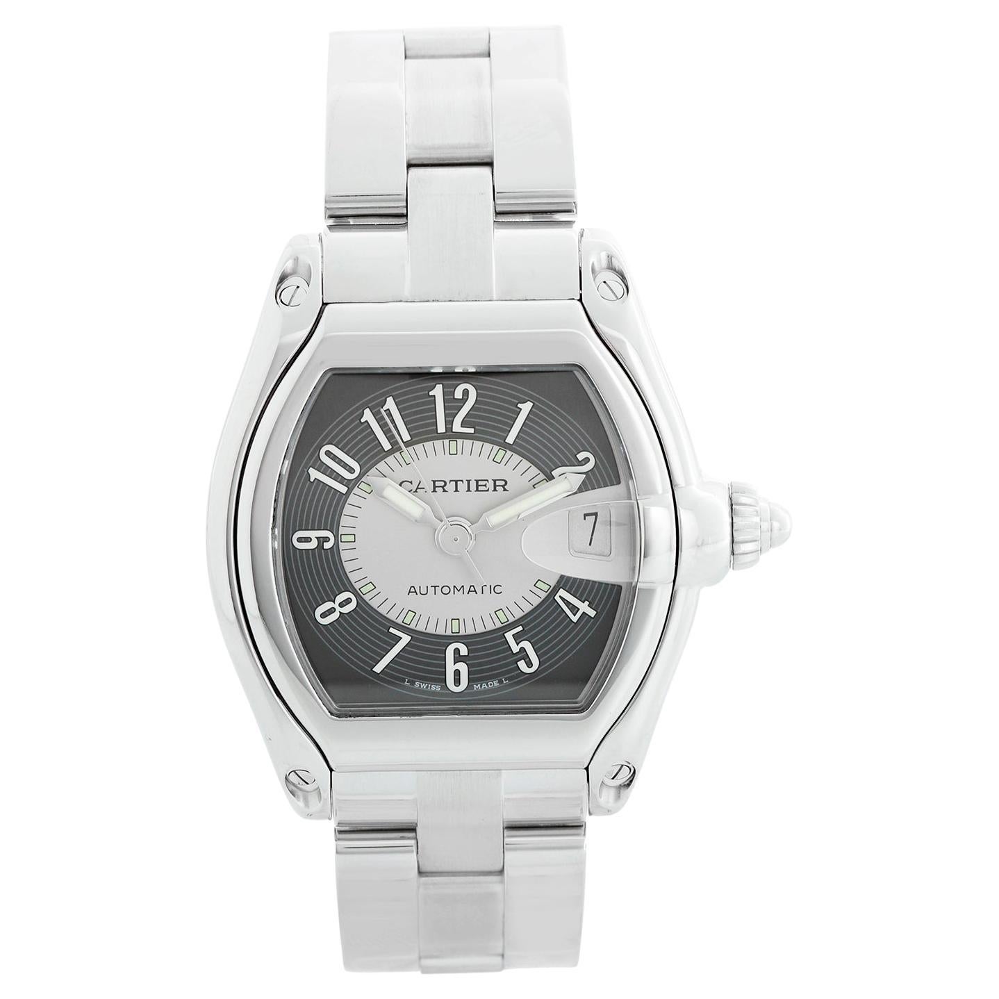 Cartier Roadster Men's Stainless Steel Automatic Watch W62002V3 2510