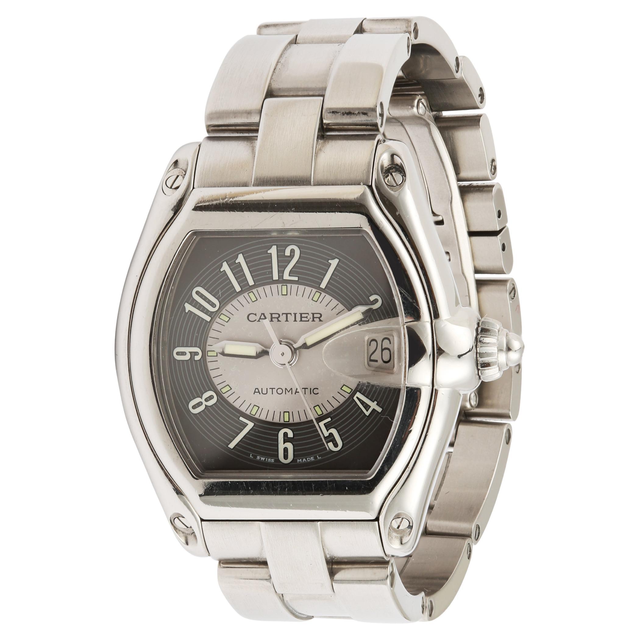 Cartier Roadster Men's Watch Automatic Steel