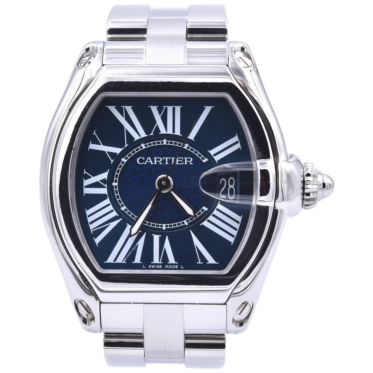 Cartier Roadster Men's XL 100th Anniversary Watch Ref. 3179