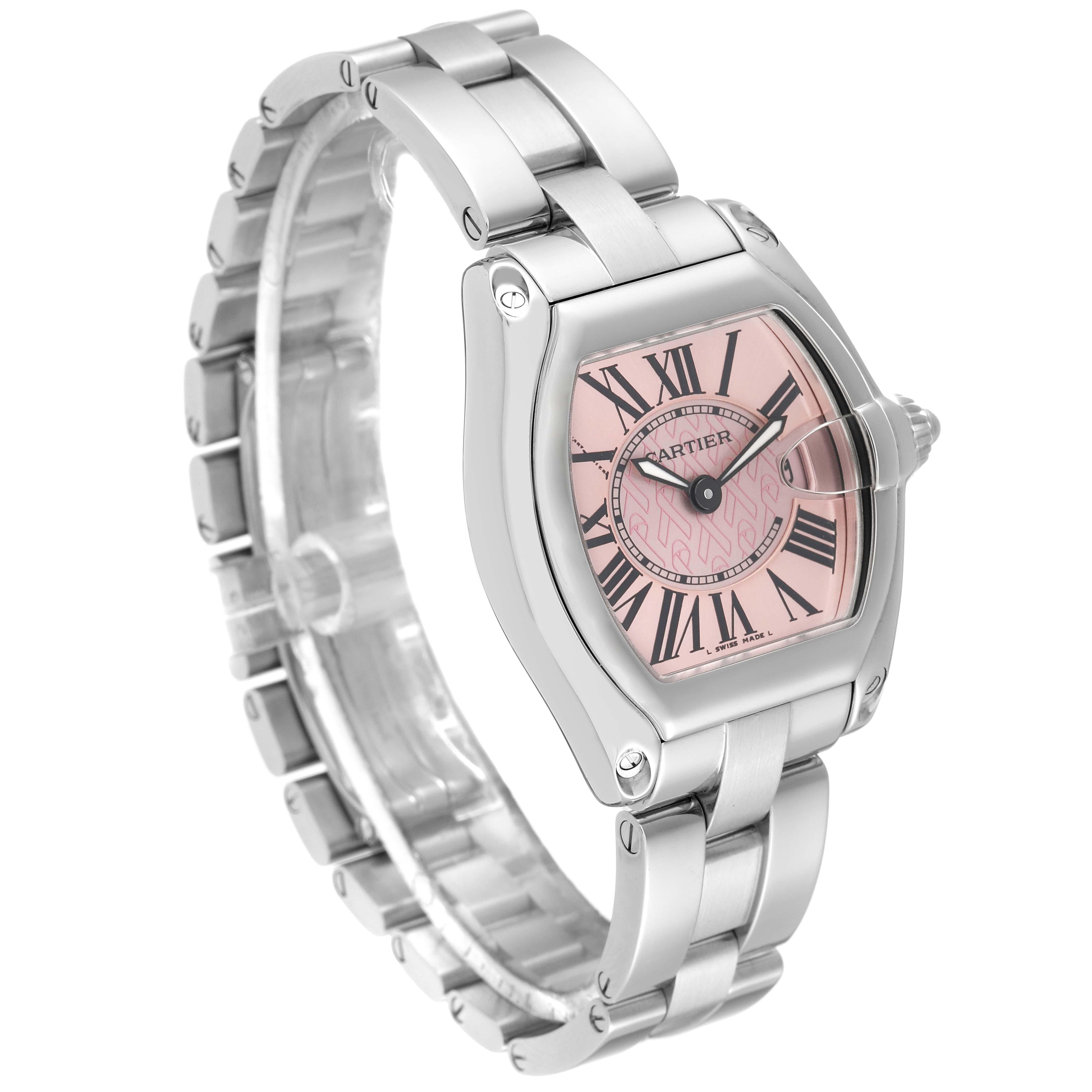 cartier watch pink face
