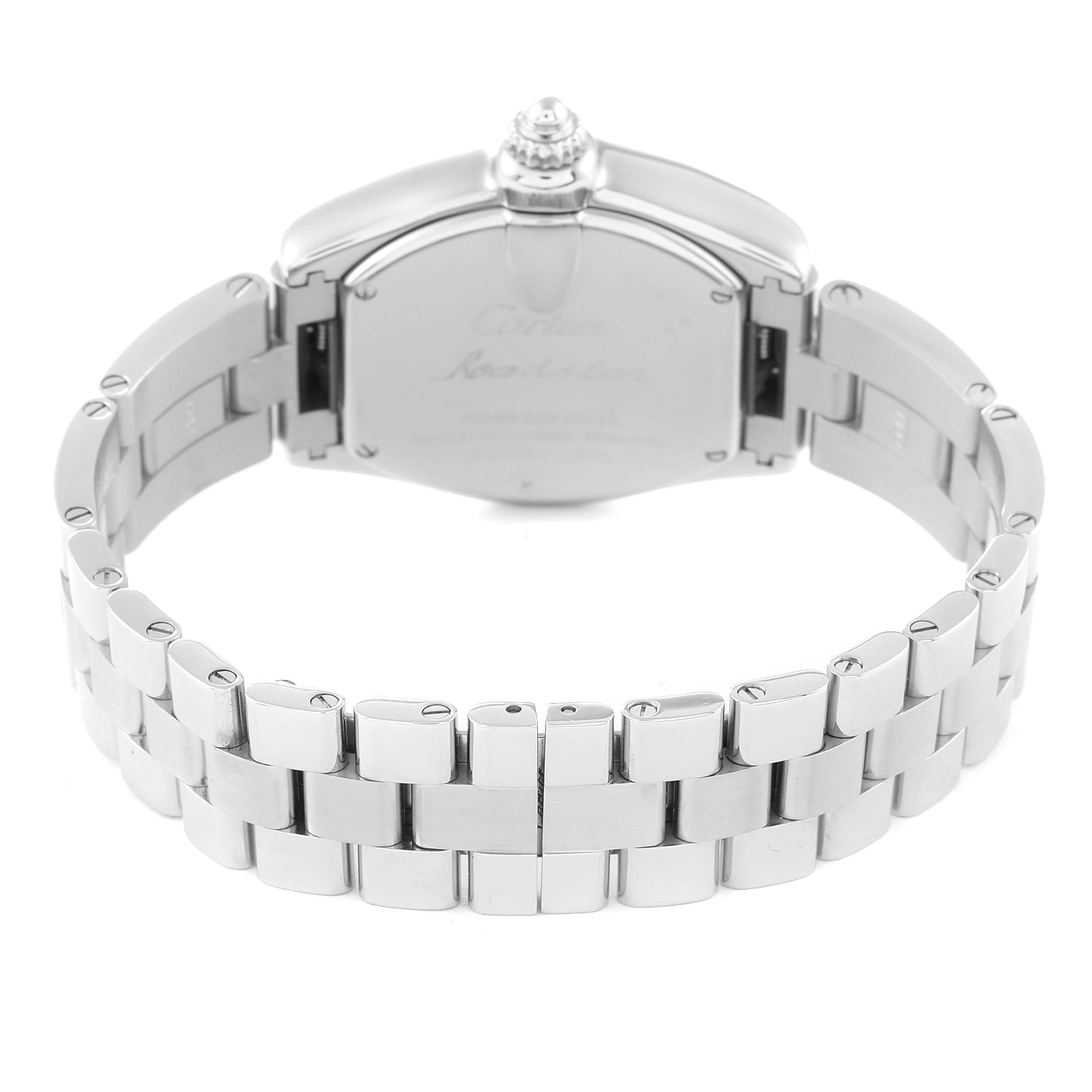 Cartier Roadster Pink Ribbon Breast Cancer Awareness LE Watch W62043V3 2