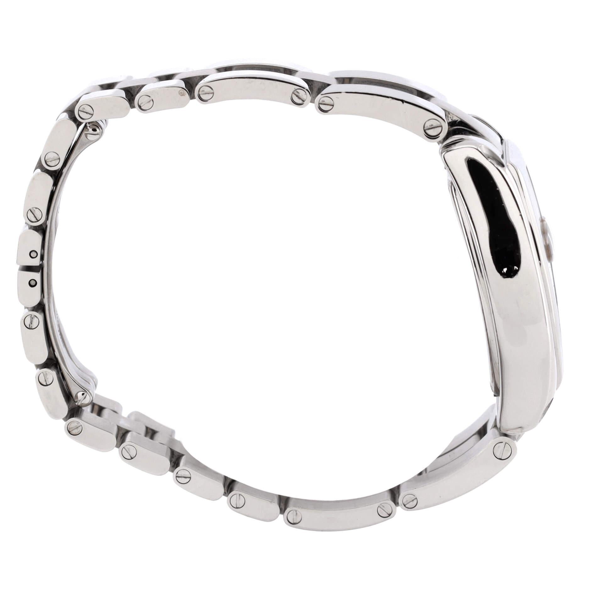 Cartier Roadster-Quarz-Uhr aus Edelstahl 31 für Damen oder Herren
