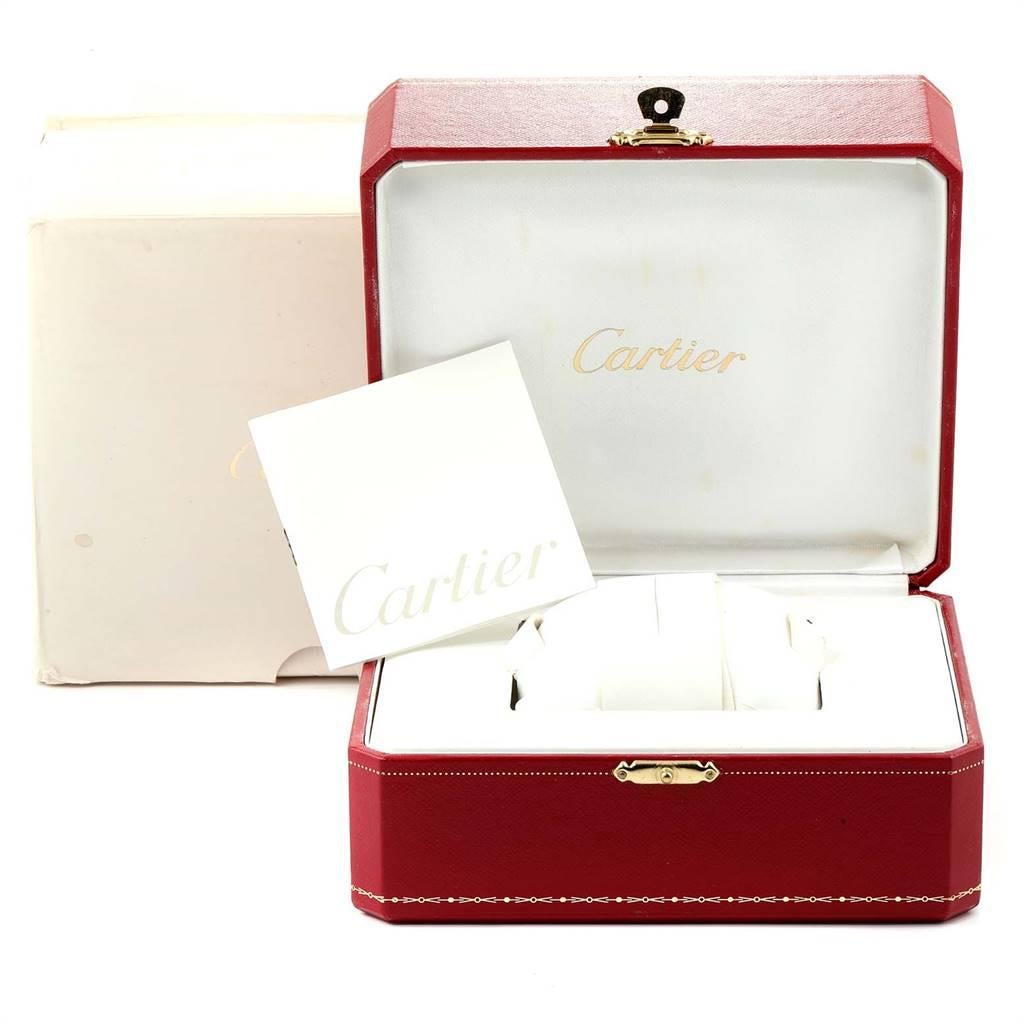 Cartier Roadster Rubber Strap Chronograph Men’s Watch W6206020 1