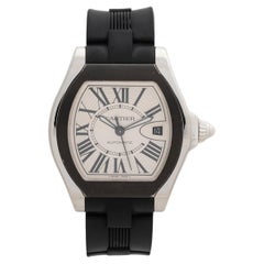 Montre-bracelet Cartier Roadster S Réf. 3312/ W6206018 Acier inoxydable / Lunette DLC .