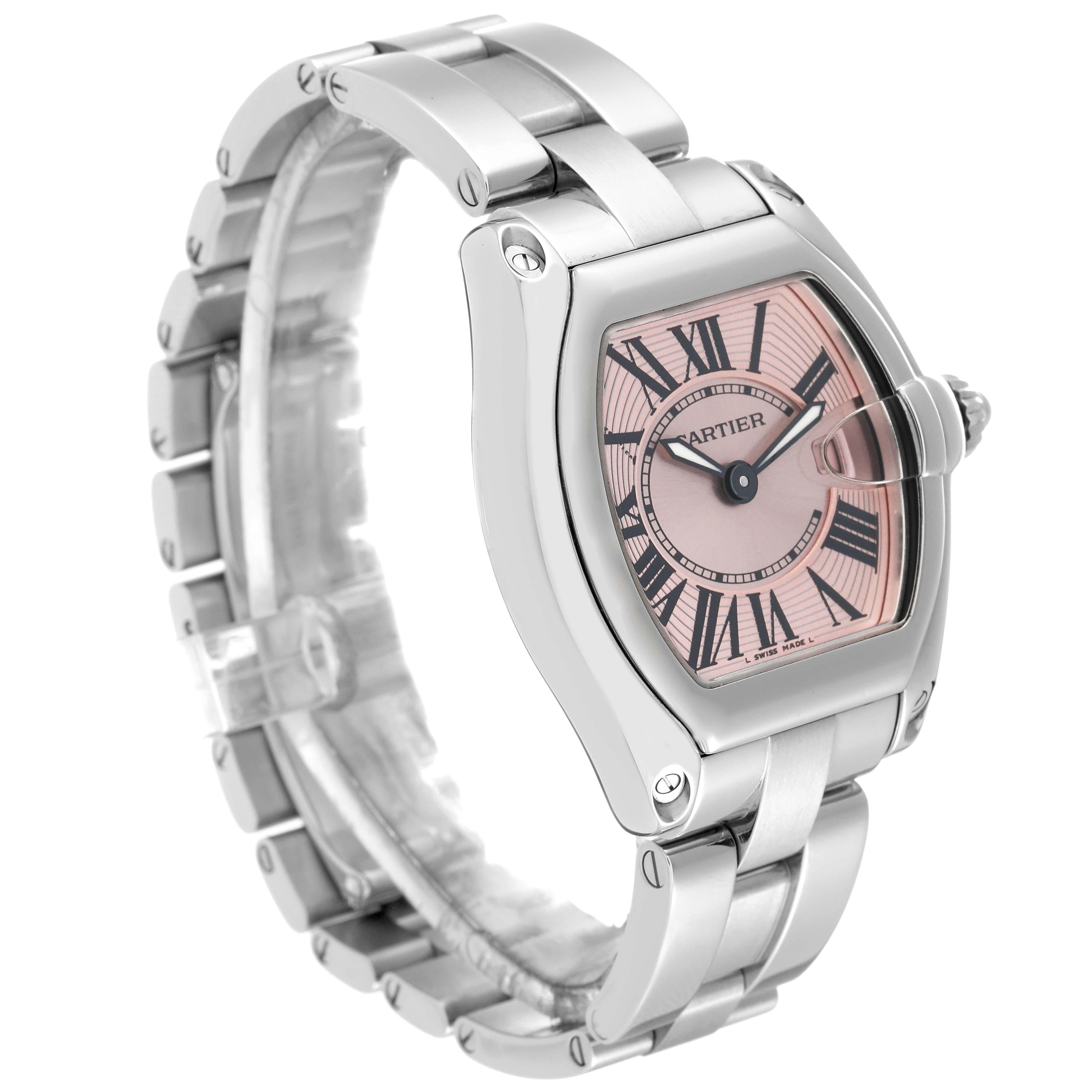 cartier pink watch