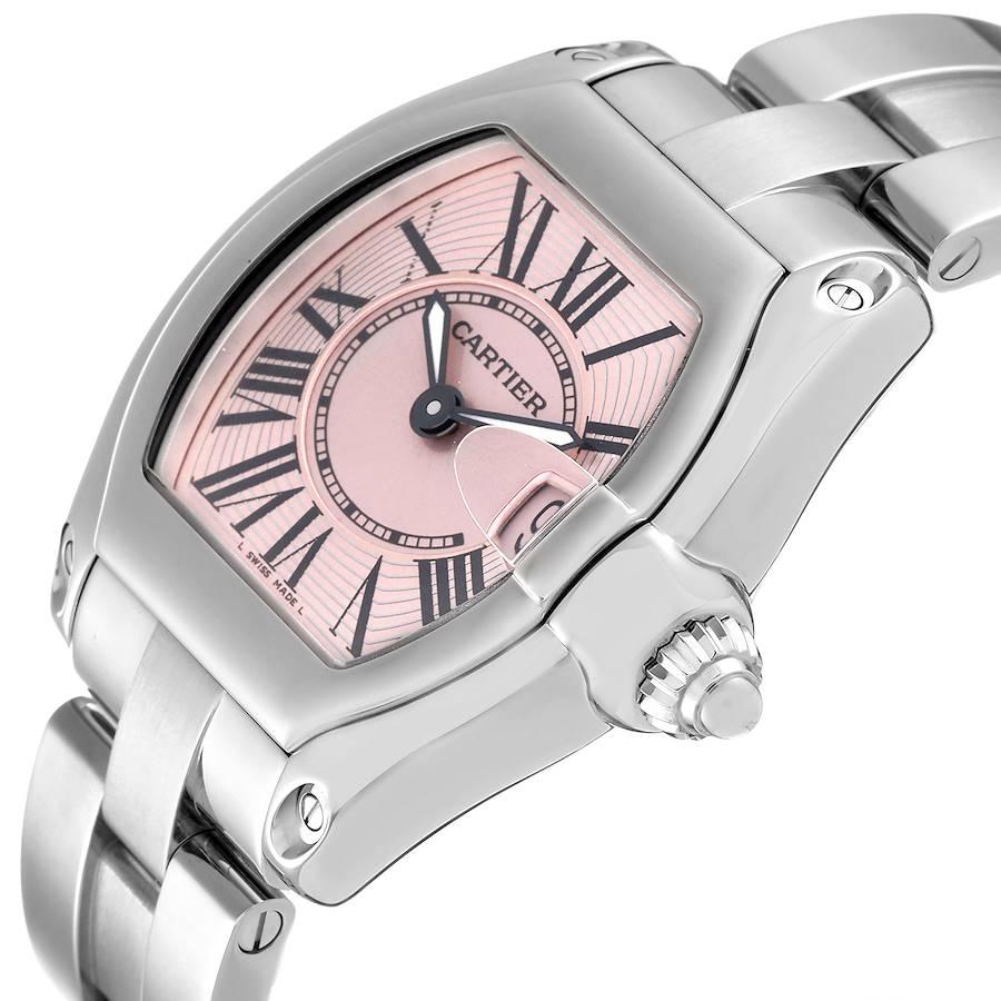 cartier pink face watch