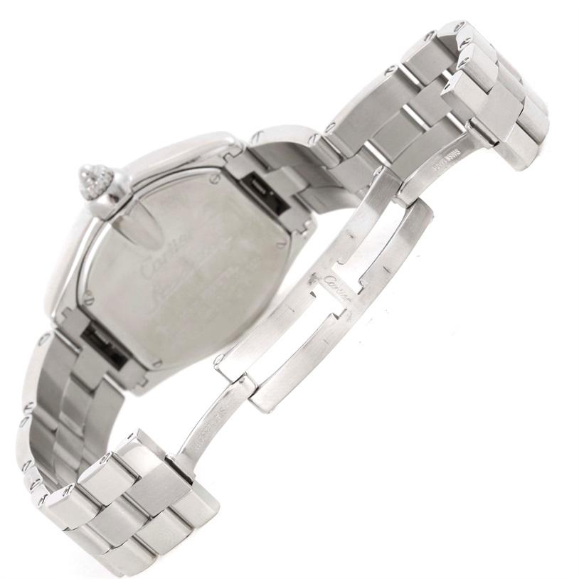 Women's Cartier Roadster Small Silver Dial Ladies Steel Watch W62016V3