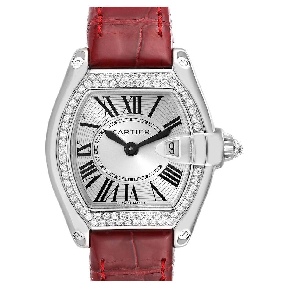 Cartier Roadster WE500260 Women's Watch in White Gold For Sale at 1stDibs cartier country