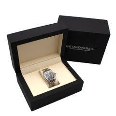 Cartier Roadster Stainless Steel 38mm Black Dial Watch