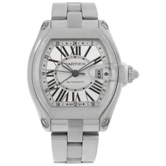 Cartier Roadster stainless steel Automatic Wristwatch Ref W62032X6