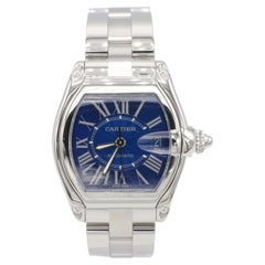 Cartier Roadster Stainless Steel Blue Dial Automatic Watch W62048V3 2510