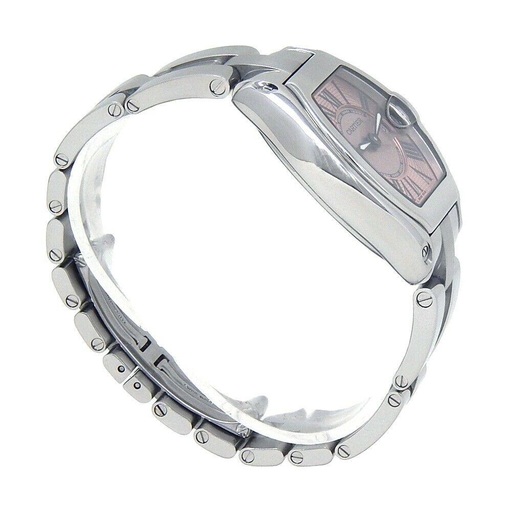 Brand: Cartier
Band Color: Stainless Steel	
Gender:	Women's
Case Size: 28-31.5mm	
MPN: Does Not Apply
Lug Width: 15mm	
Features:	12-Hour Dial, Date Indicator, Luminous Hands, Roman Numerals, Sapphire Crystal, Swiss Made, Swiss Movement
Style: