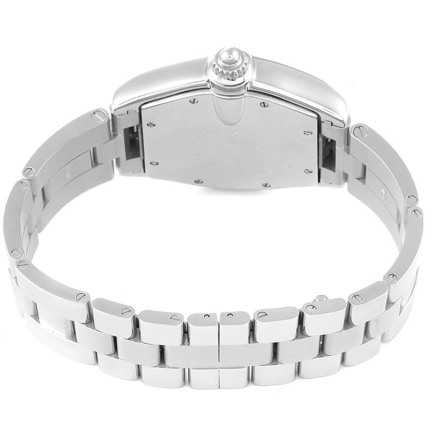 Cartier Cartier Roadster Vegas Roulette Rot Grün Stahl Herrenuhr W62002v3 im Angebot 4