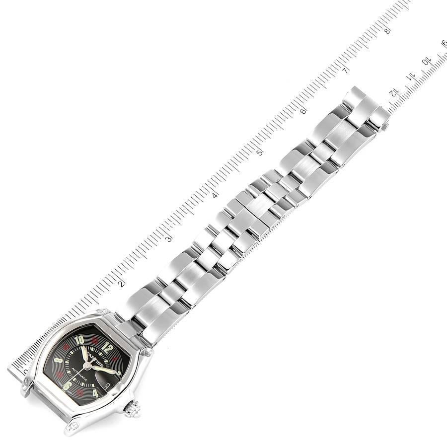 Cartier Roadster Vegas Roulette Red Green Steel Mens Watch W62002V3 1