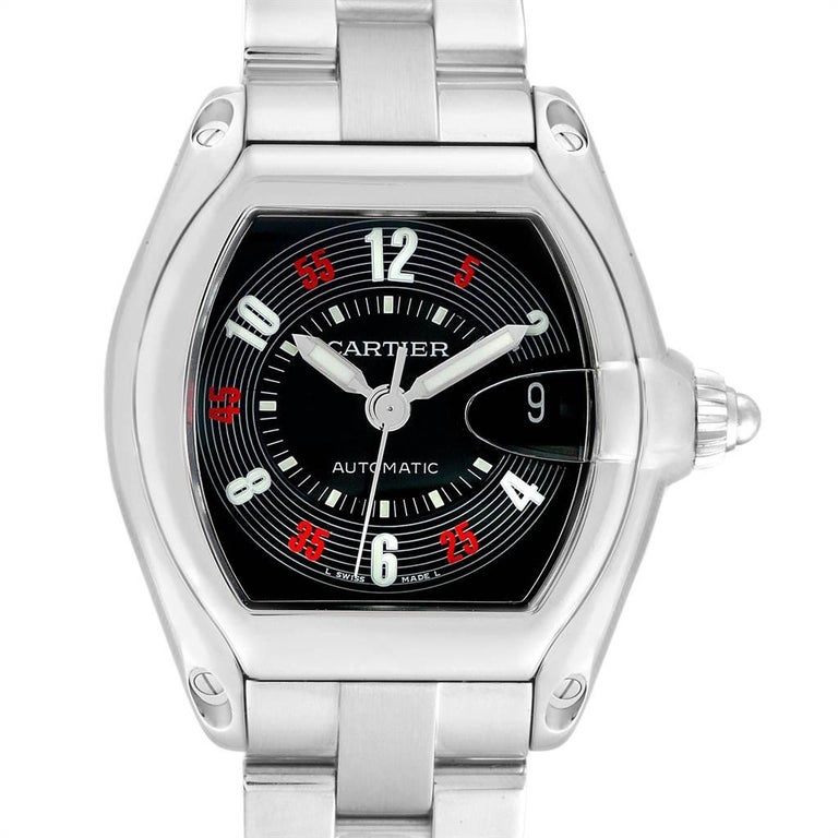 Cartier Roadster Vegas Roulette Vegas Dial Men S Watch W62002v3 Box For Sale At 1stdibs