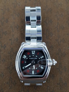 Cartier Roadster Vegas Style, Stainless Steel, Registered, 2006
