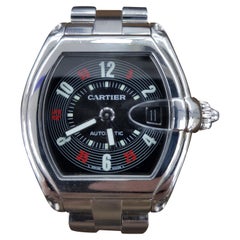 Cartier Roadster Vegas Style, Stainless Steel, Registered, 2006