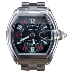 Cartier Roadster Vegas Style, Stainless Steel, Registered, 2006