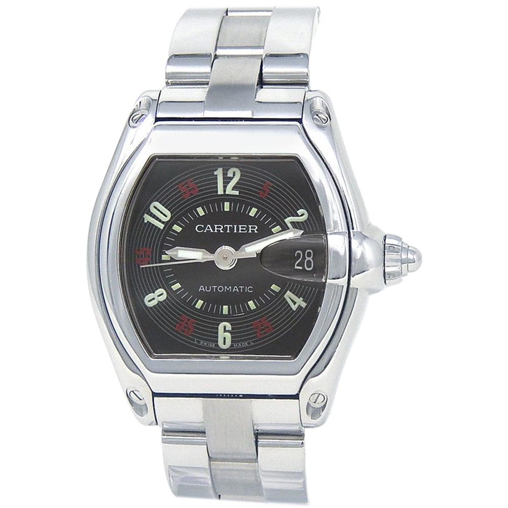 Cartier Roadster W62002V3, Black Dial 
