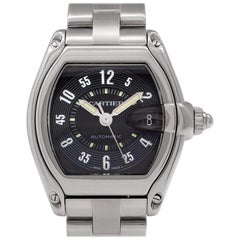 Cartier Roadster W62004V3, Black Dial, Certified and Warranty