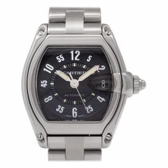 Cartier Roadster W62004V3, Black Dial, Certified and Warranty