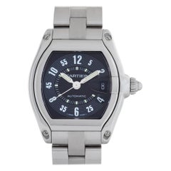 Cartier Roadster W62004V3 Stainless Steel Black Dial Automatic Watch
