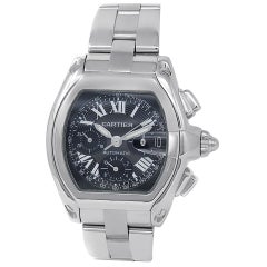Cartier Roadster W62007X6, Black Dial, Certified and Warranty