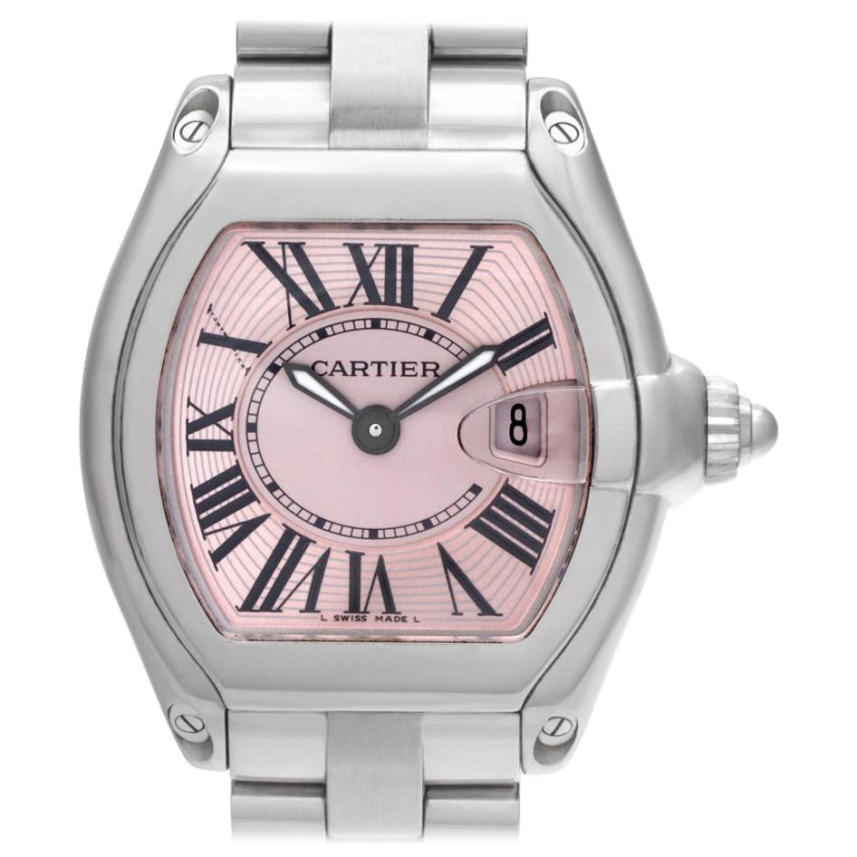 Cartier Roadster W62017V3, Millimeters Brown Dial, Certified and Warranty For Sale