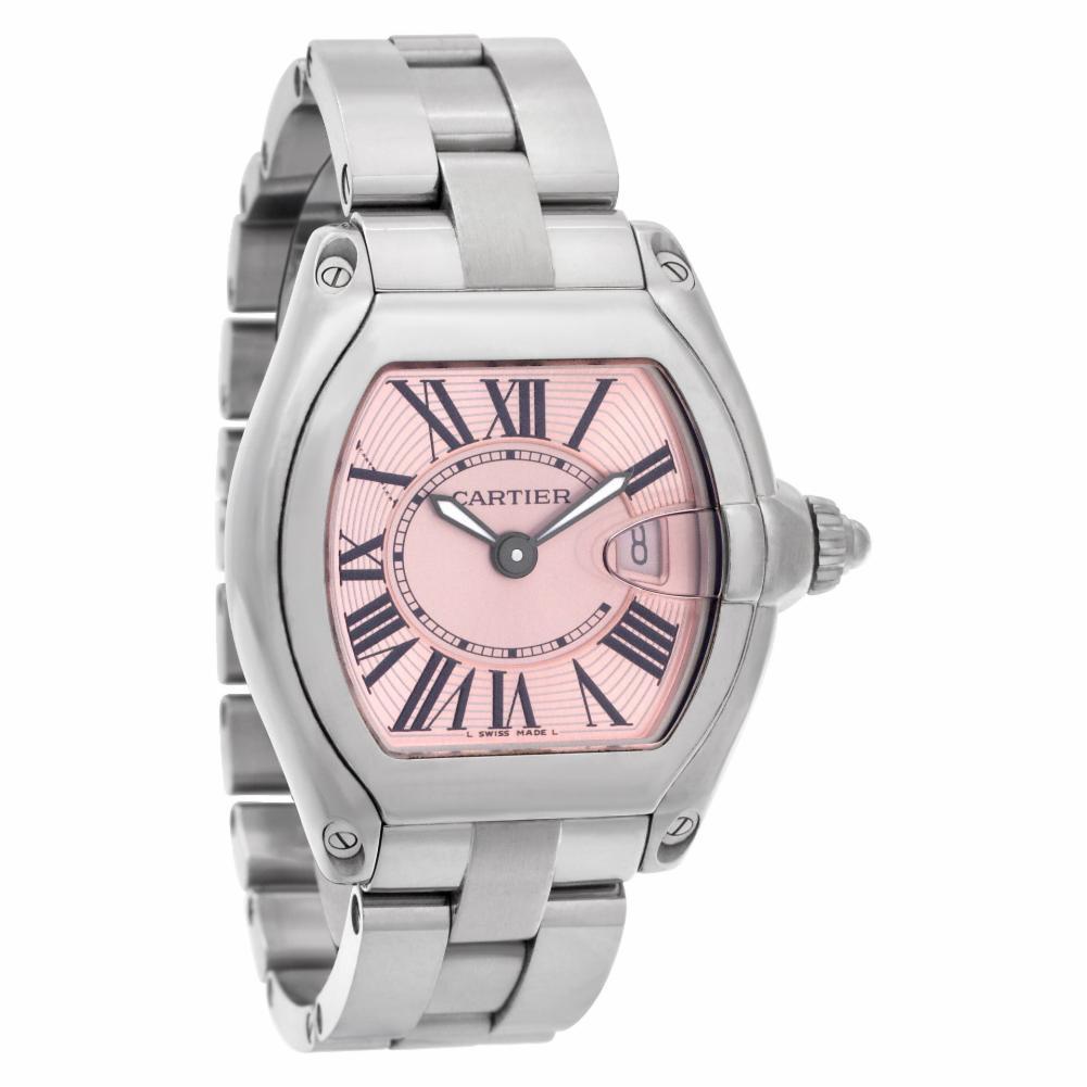 Women's Cartier Roadster W62017V3, Millimeters Brown Dial, Certified and Warranty For Sale