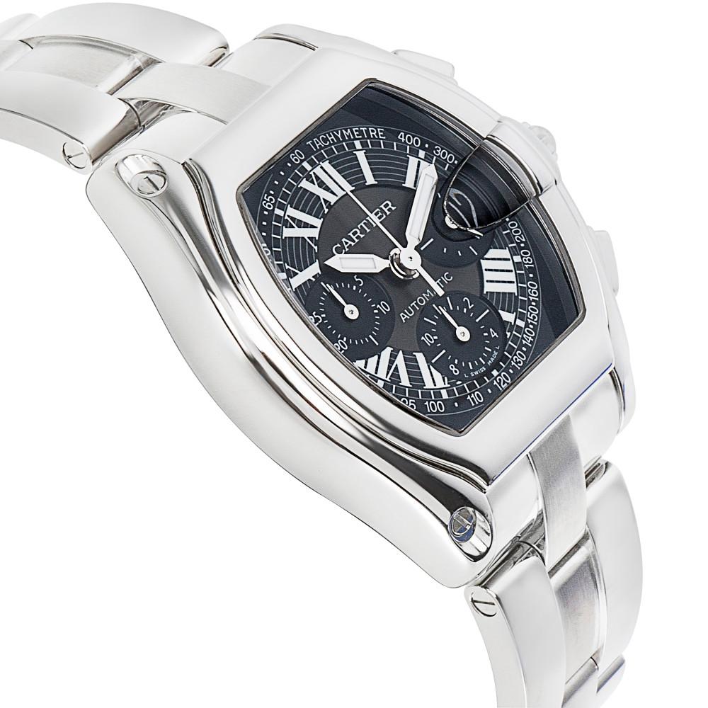 Cartier Roadster W62020X6 Chronograph Men's Watch in Stainless Steel 1