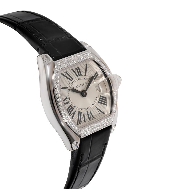 Cartier Roadster WE500260 Women's Watch in 18kt White Gold For Sale 1