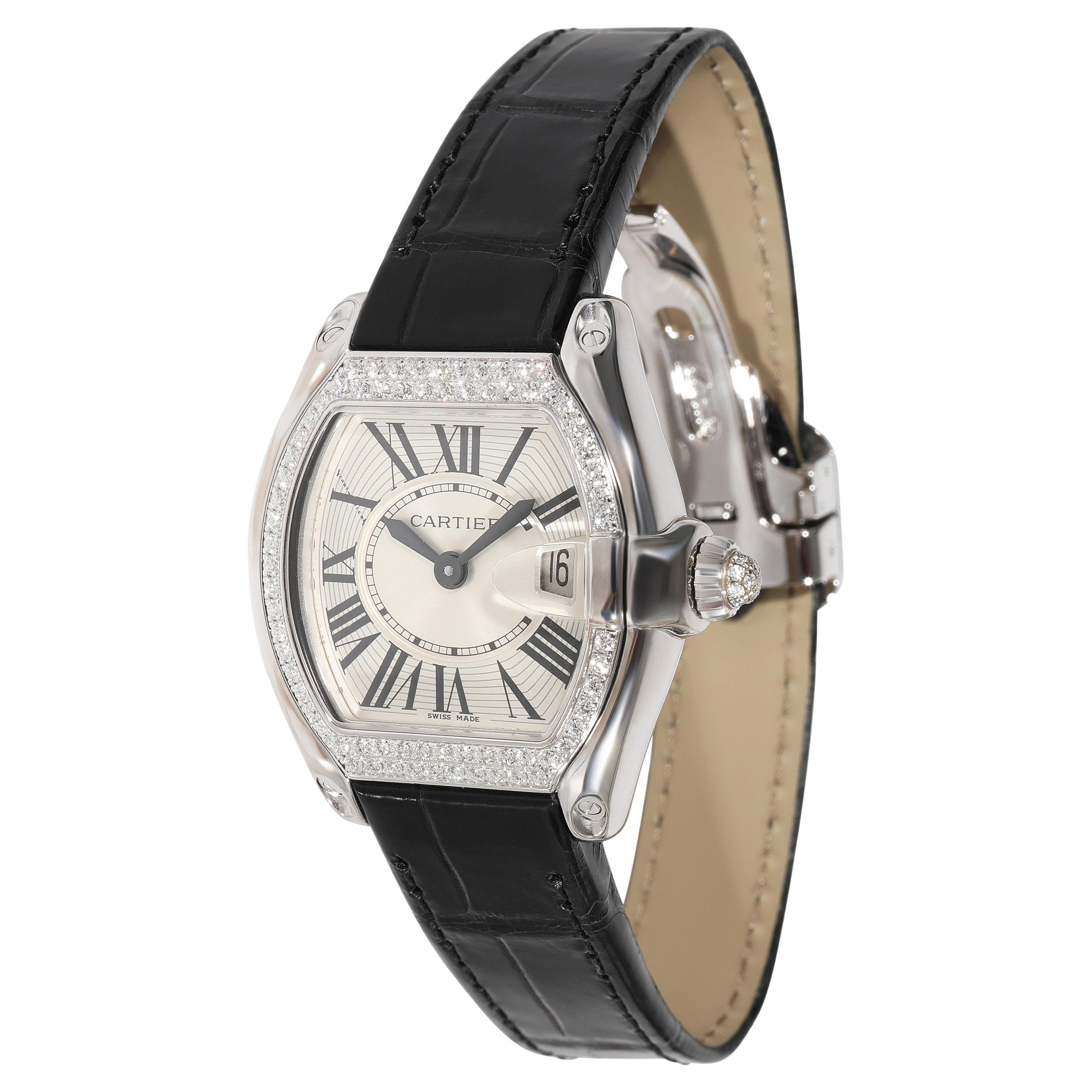Cartier Roadster WE500260 Women's Watch in 18kt White Gold