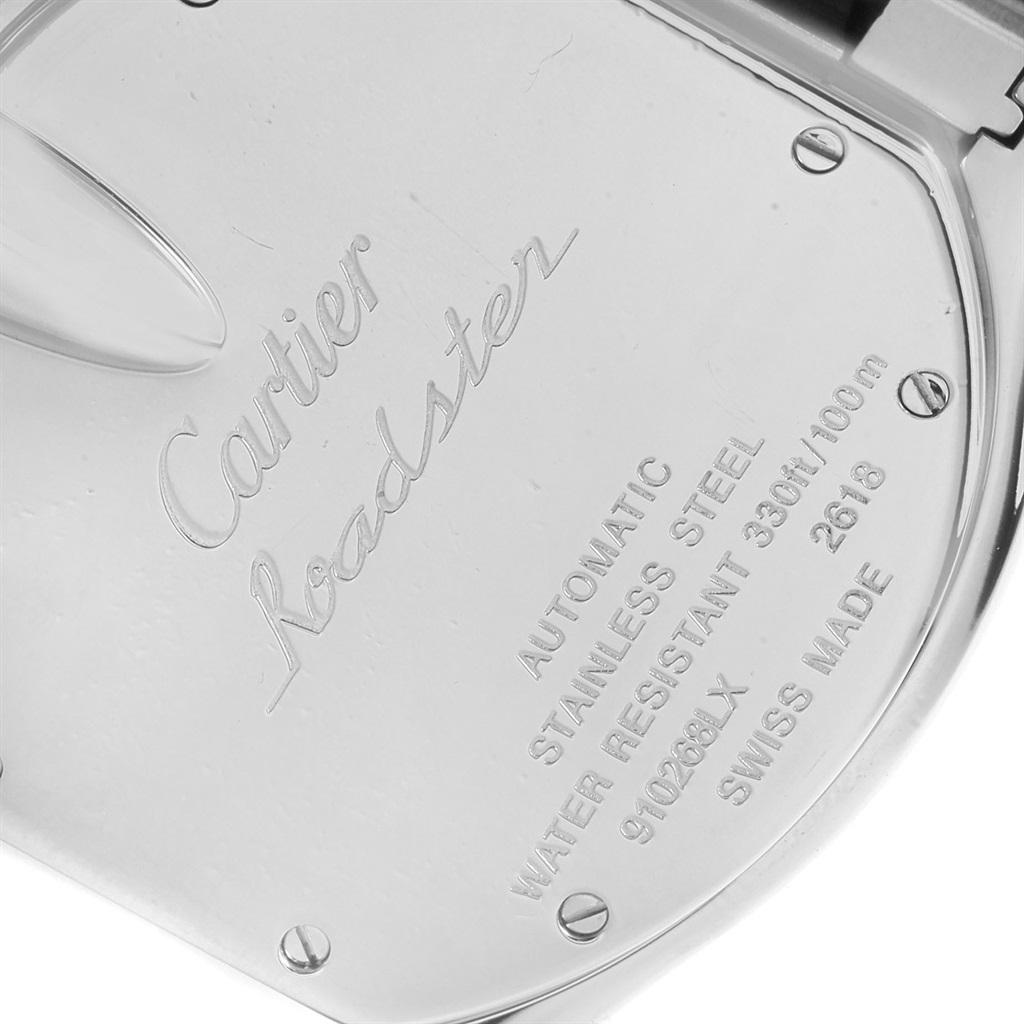 Cartier Roadster XL Chrono Black Dial Automatic Men’s Watch W62020X6 3