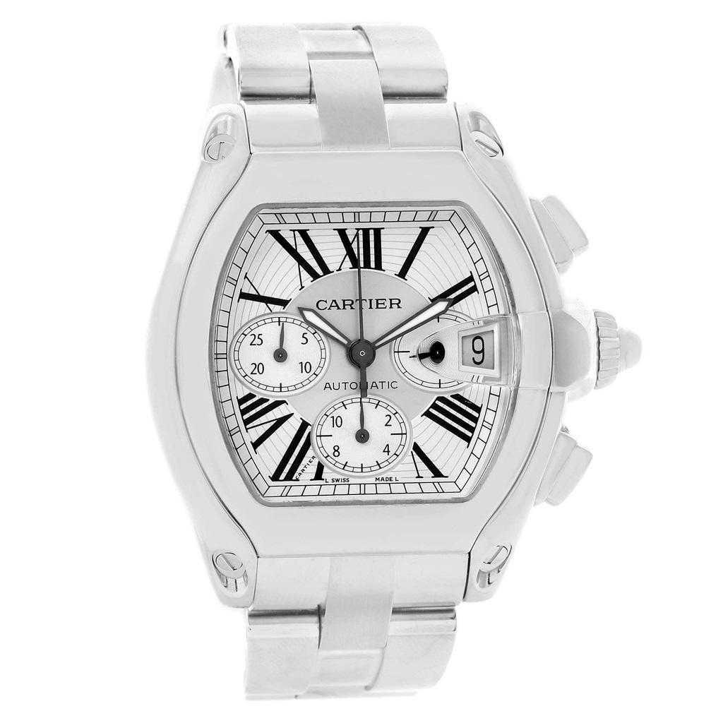 Cartier Roadster XL Chronograph Automatic Men’s Watch W62019X6 Box 4