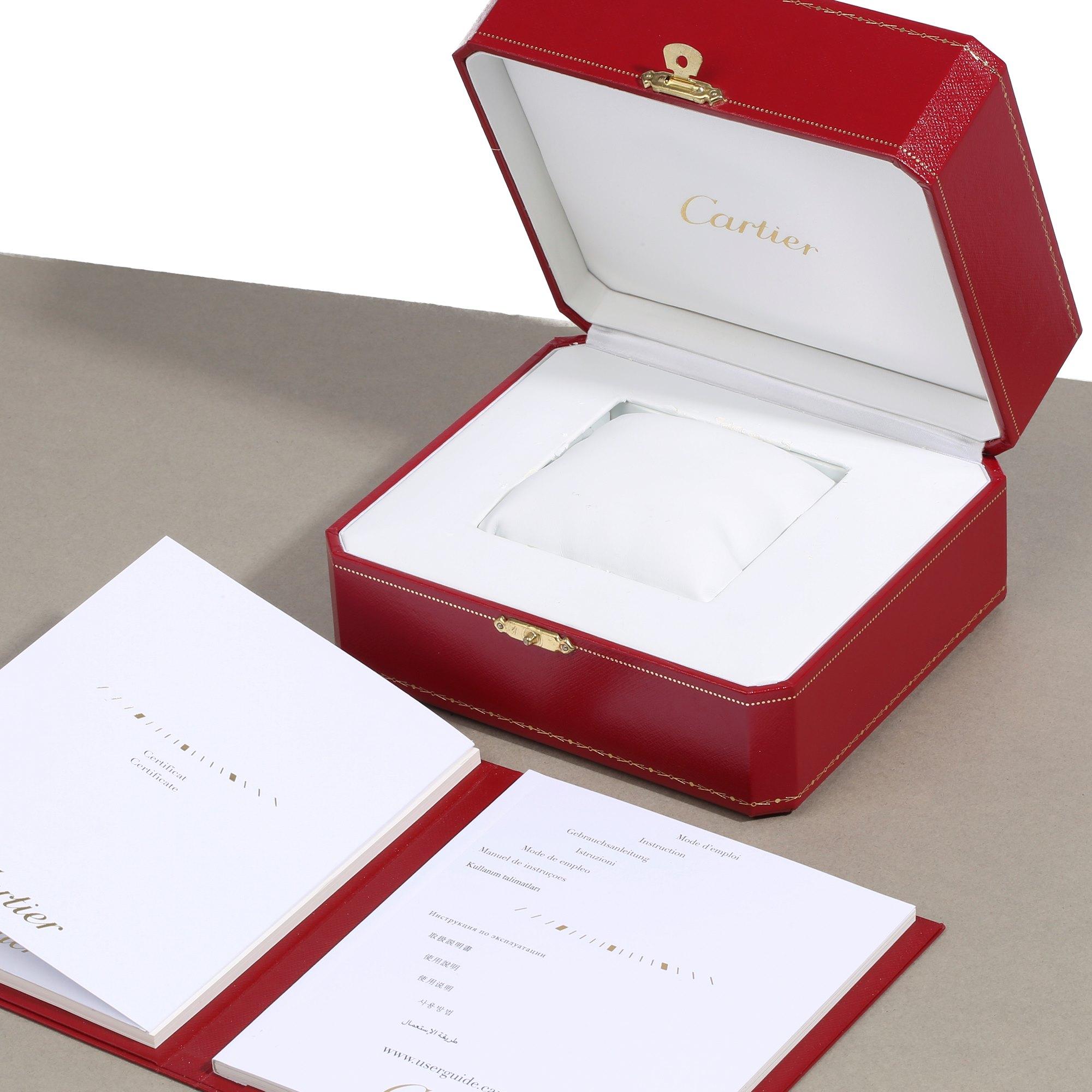 Cartier Roadster XL W6206019 or 3405 Men Stainless Steel Chronograph Watch 4