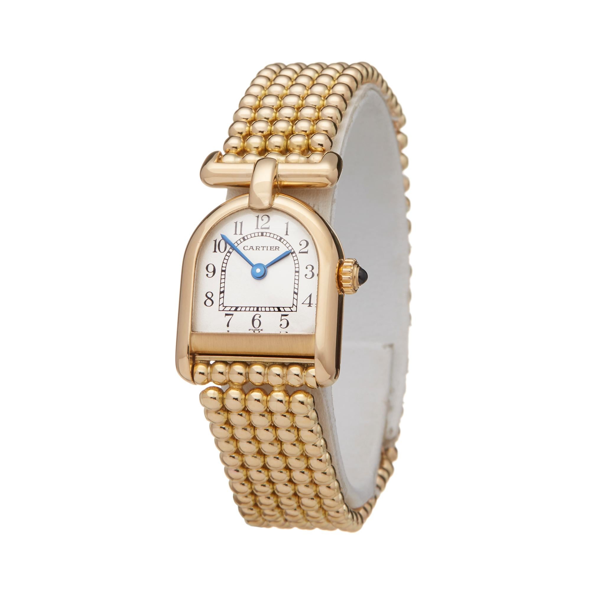 Reference: W6124
Manufacturer: Cartier
Model: Romane
Model Reference: Circa 1970's
Gender: Unisex
Box and Papers: Box and Service Papers
Dial: White Arabic
Glass: Plexiglass
Movement: Quartz
Water Resistance: To Manufacturers Specifications
Case: