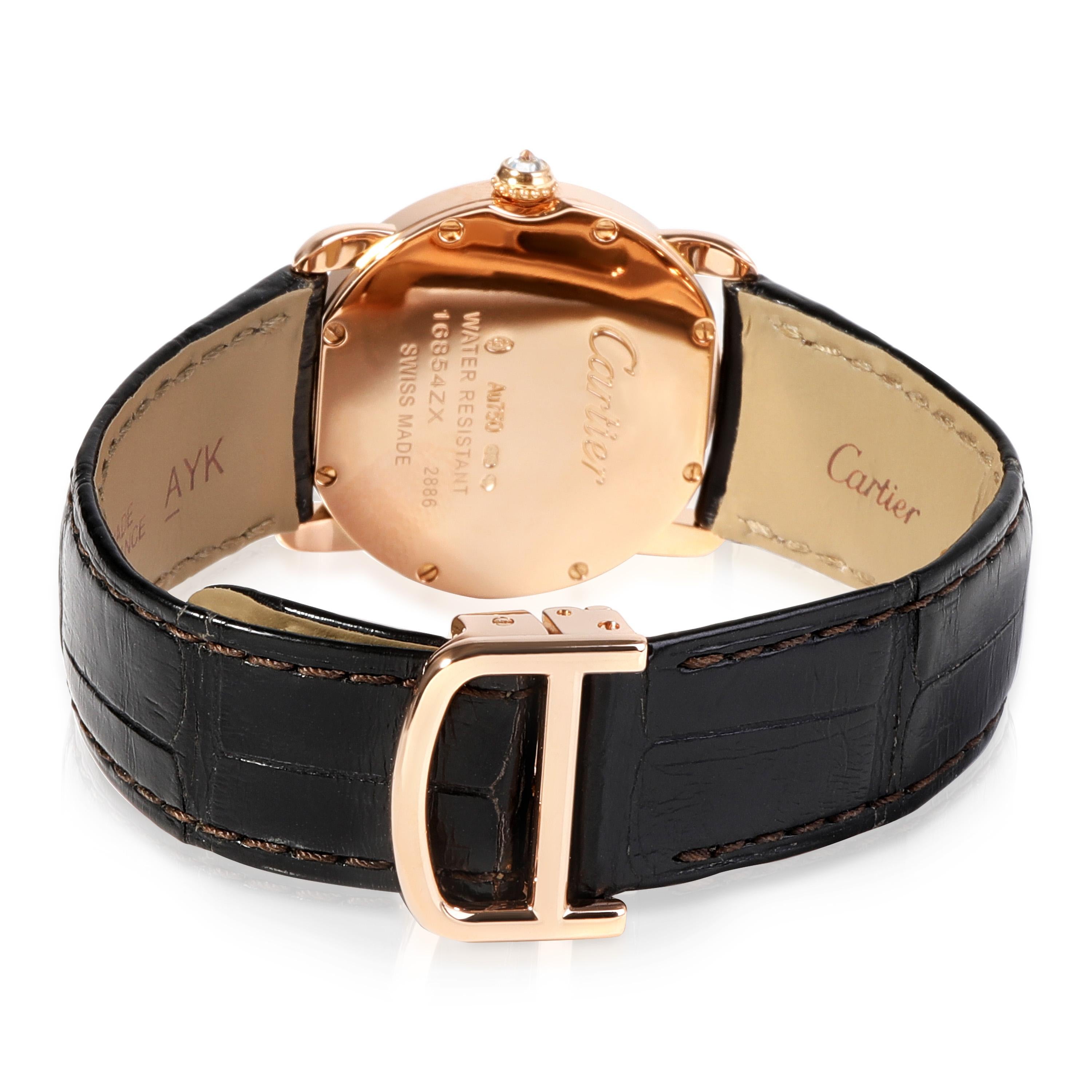 Cartier Ronde Louis Cartier WR000351 Women's Watch in 18K Rose Gold

SKU: 116698

PRIMARY DETAILS
Brand: Cartier
Model: Ronde Louis Cartier
Country of Origin: Switzerland
Movement Type: Quartz: Battery
Year Manufactured: 2021
Year of Manufacture: