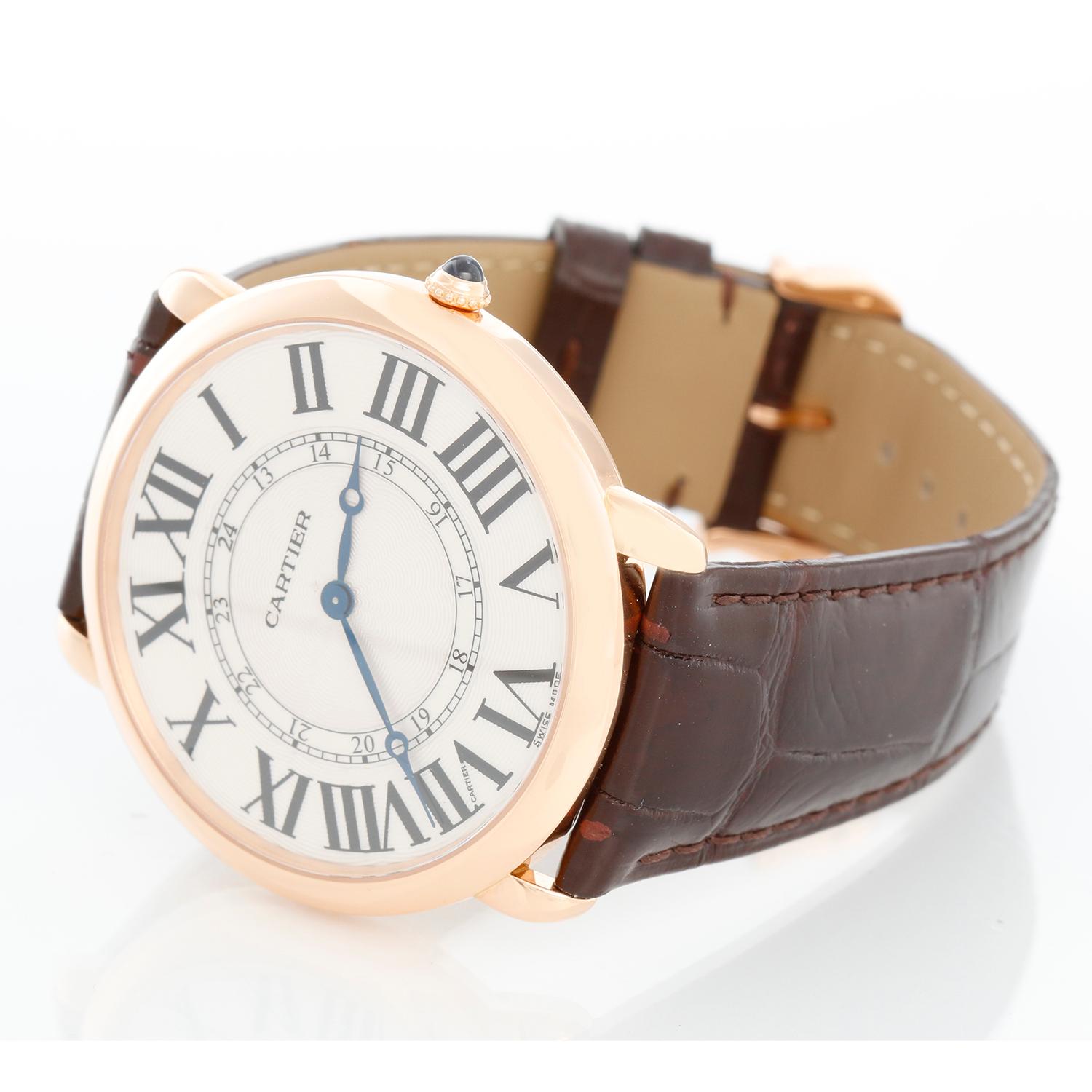 ronde louis cartier 42mm w6801004