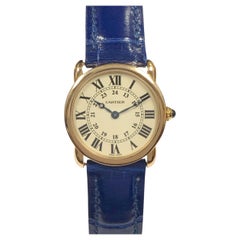 Cartier Ronde Solo 2889 Orologio da polso al quarzo in oro rosa di medie dimensioni