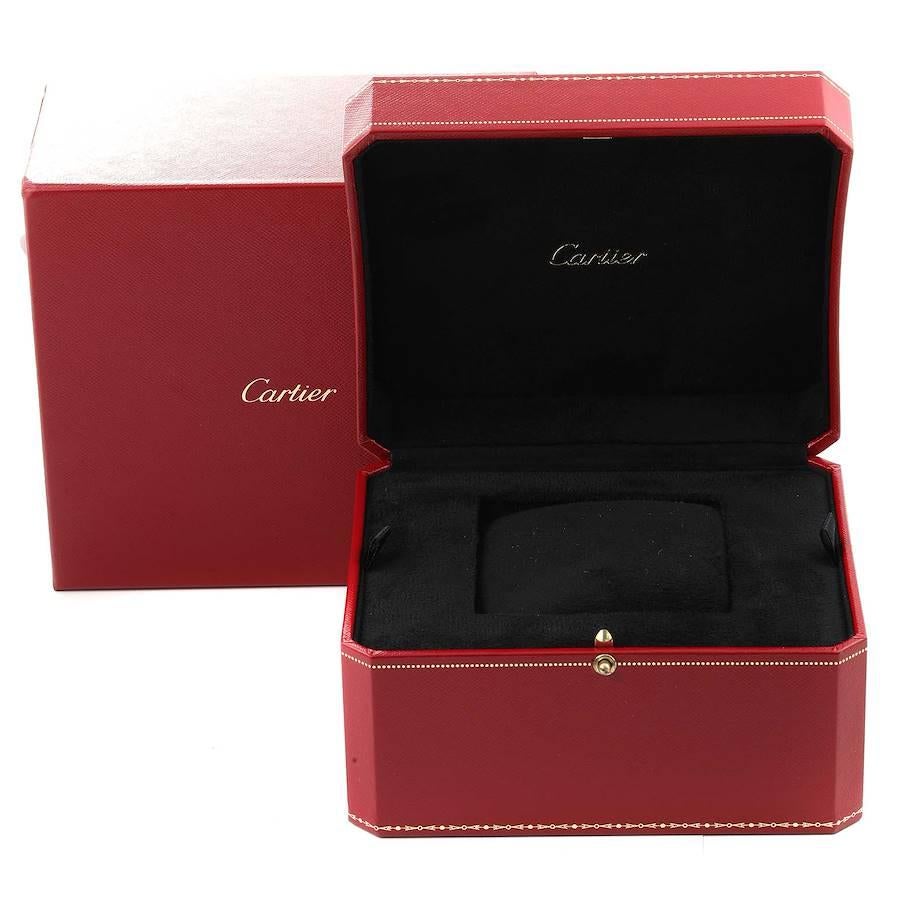 Cartier Ronde Solo Große Gelbgold Stahl Unisex-Uhr W6700455 7