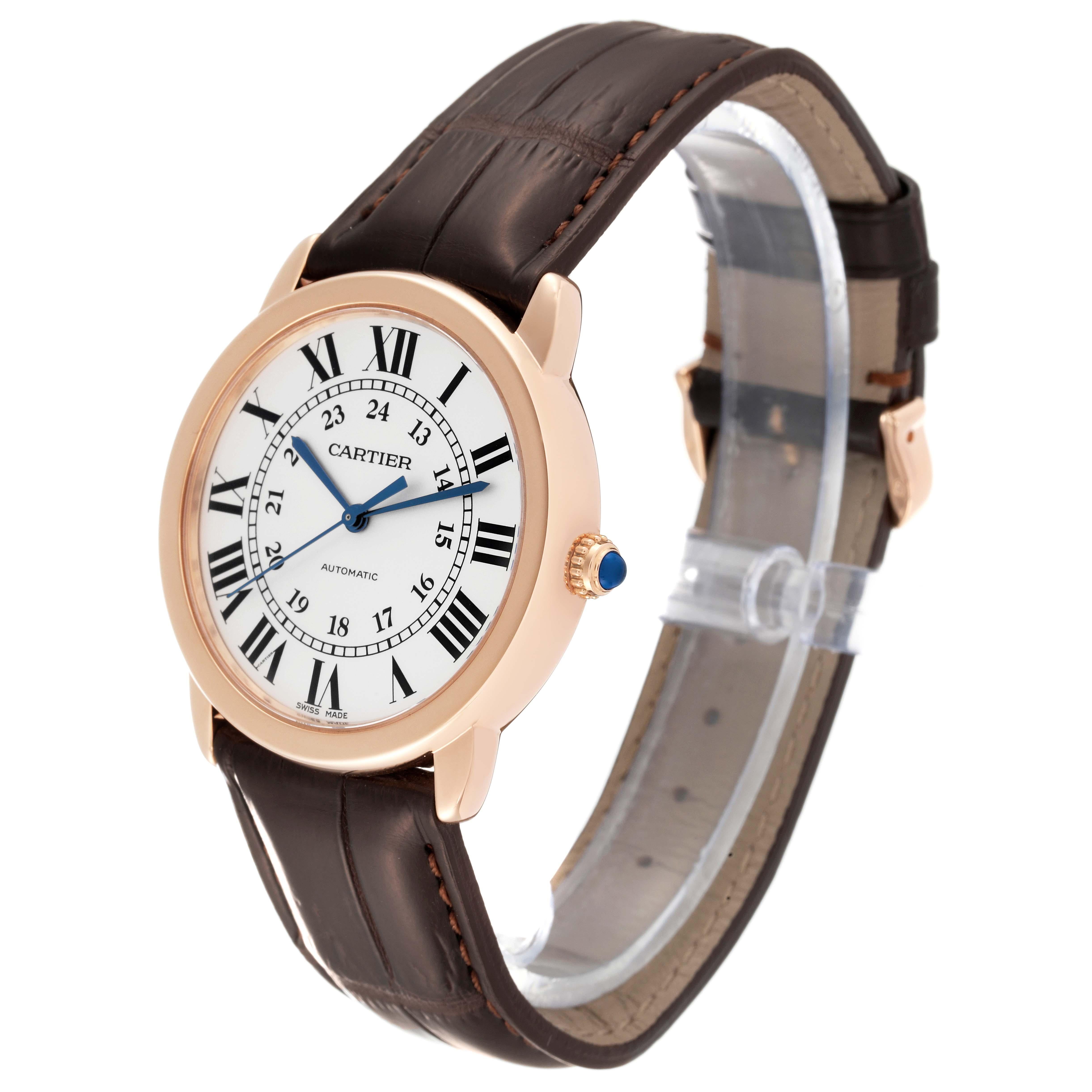 cartier ronde solo 36mm automatic