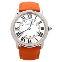 Cartier 'Ronde Solo de Cartier' Stainless Steel Watch