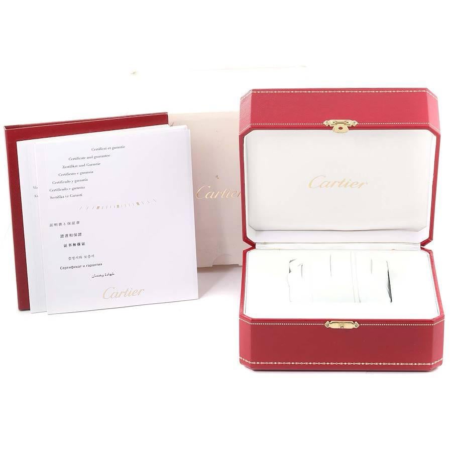 Cartier Ronde Solo Große Roségold Stahl-Herrenuhr W6701008 Box Papiere 8