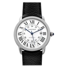 Cartier Montre Ronde automatique en acier pour homme 821650TX, excellent état de conservation