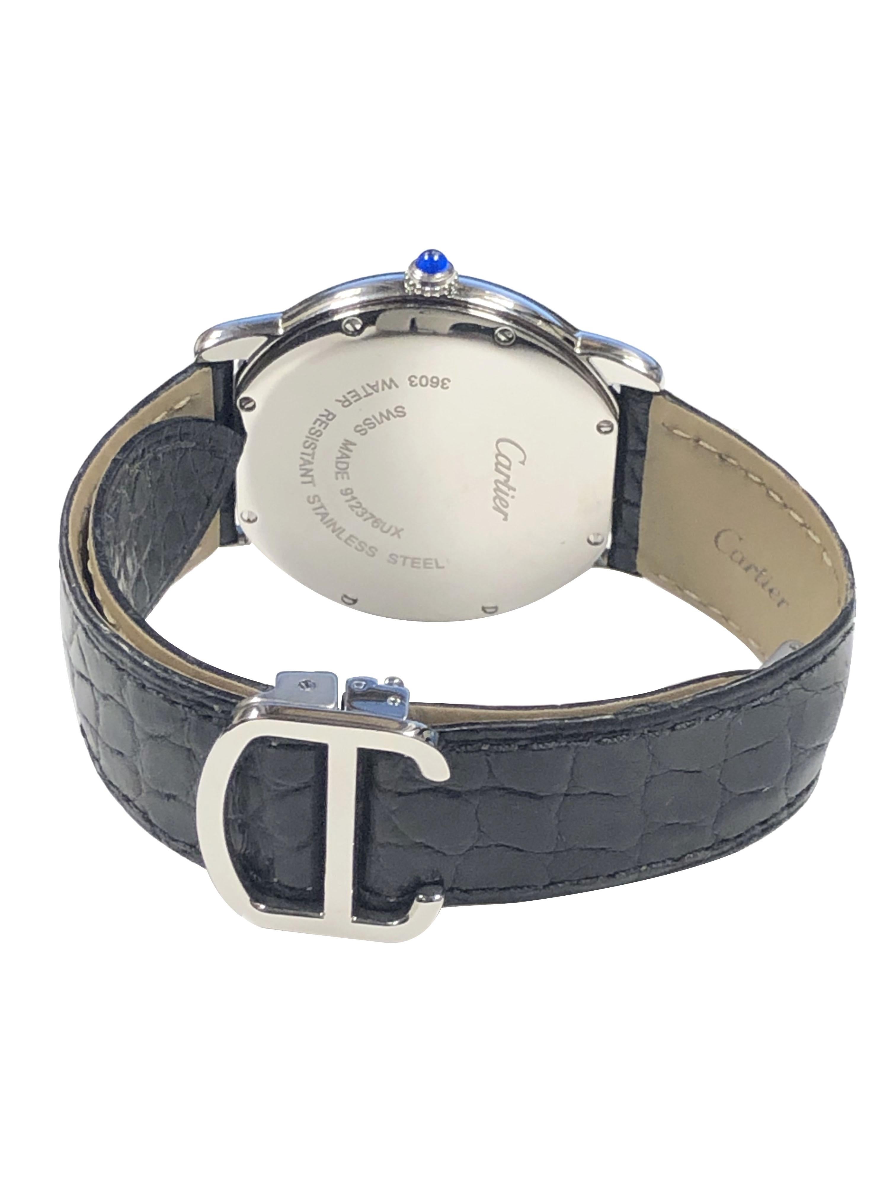 cartier ronde solo 36mm quartz
