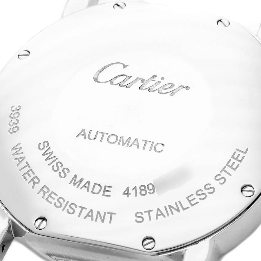 Cartier Ronde Solo Silver Dial Automatic Steel Mens Watch WSRN0021 Card 1