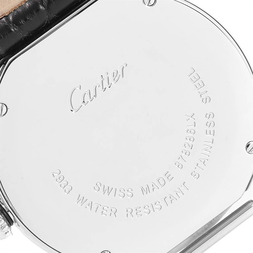 Cartier Ronde Solo Silver Dial Steel Ladies Watch W6700155 2