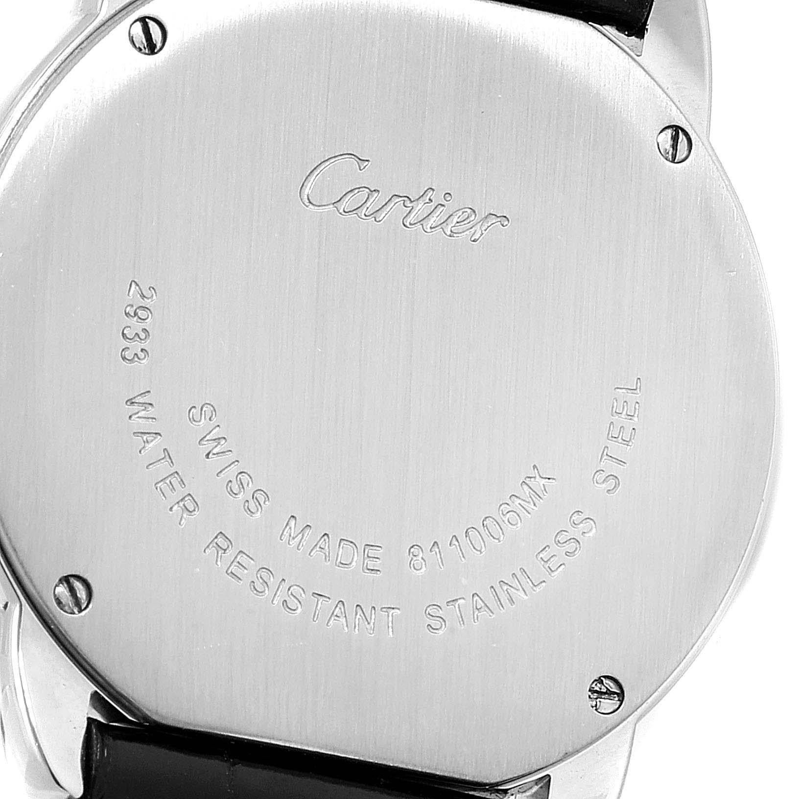 Cartier Ronde Solo Silver Dial Steel Ladies Watch W6700155 2
